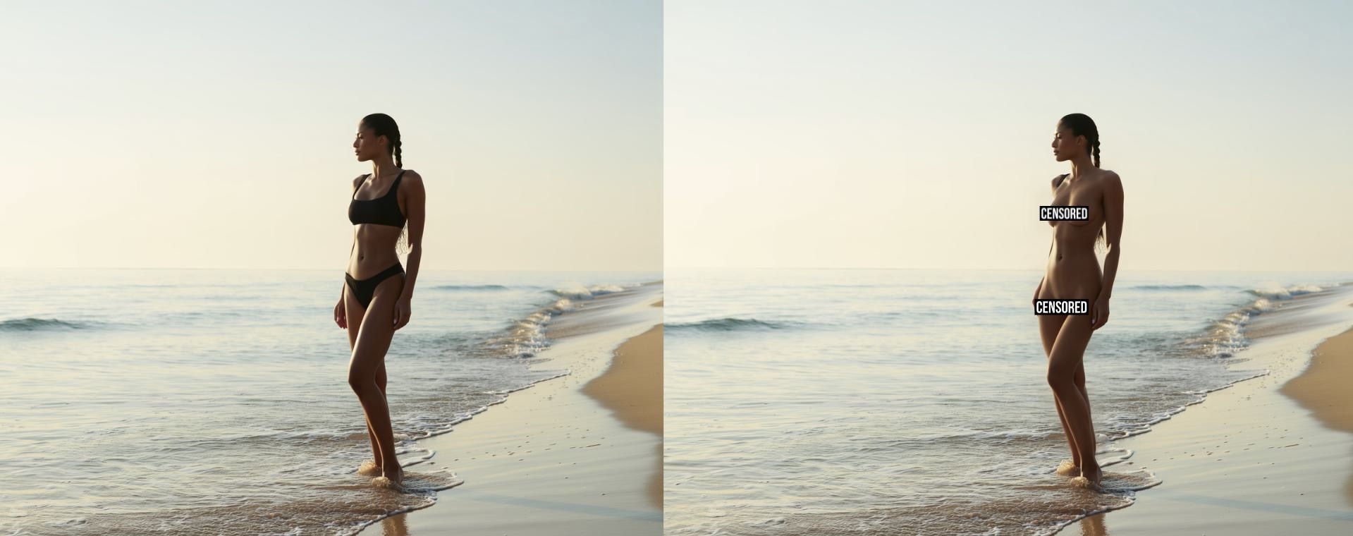 AI nude filter